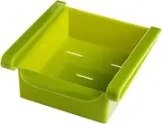 DOITOOL Slide Kitchen Storage Box Fridge Space Saver Freezer Organizer Easy Slide Fridge Holder