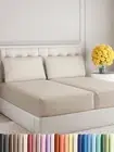 Split King Size Bed Sheets - 5 Piece - Split King Sheet Set - Extra Soft, Comfy