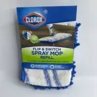 Clorox Flip & Switch Spray Mop Refill Dual Sided Wet Dry Replacement Pad NEW
