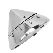 Pointed Mechanical Timer Clear Scale Stainless Steel Cooking Mechanical Remi WPD