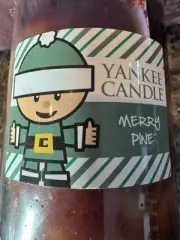 Very RARE Merry Pine Yankee Candle! ONLY New Tumbler On eBay!!