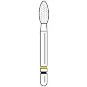 Premier Dental 2013680 Two Striper Ztech FG 285.5ZX Football Diamond Burs 3/Pk