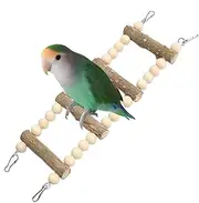 Parrot Swing Ladder | Parrot Perch Swing,Pet Bird Climbing Toys for Conures Macaws Lovebirds Finches Cockatiels