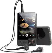 128GB MP3 Player with Bluetooth -D53 Portable Mp3 Music Player with HiFi Speaker