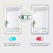Bathroom Mirror Double Touch Dimming Defogging Touch Sensor Switch Accessries CR