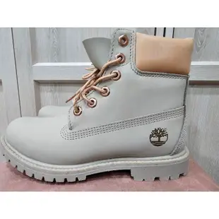 【全新，未落地】Timberland - 女款淺褐色磨砂革冰淇淋系列 6吋靴 (23.5公分) #女靴 #防水靴 #中統