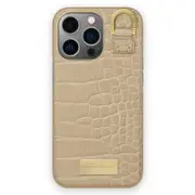 Ideal of Sweden Warm Beige Croco Case (Suits iPhone 14 Pro)
