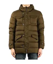 Herno Buttoned Down Jacket IT50 Green