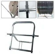 Metal Wire Spool Rack for Organized Storage and Easy Mobility Across Work Areas