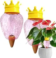 wiroouia Self-Watering Planter Insert,2X Self-Watering Spikes for Indoor Plants | Slow Release Irrigation Tools for Houseplants Potted Flowers Vegetables Greenhouse Lawn Patio