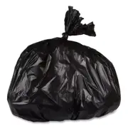 Inteplast Group VALH4048K22 HD 45 gal COMM Can Liners - BLK (150/Carton) New