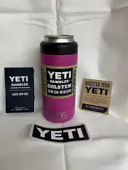 Yeti Colster Slim Can 12oz Prickly Pear Pink Ships Same Day if Ordered by 12p
