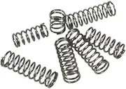 10pcs 65Mn Cylidrical Coil Compression Spring Y Type Return Pressure Compressed Small Spring Steel Wire Diameter 0.6mm(30mm (10Pcs),6mm)