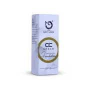 Matt look CC Cream Multi Action Foundation Color Correcting - 01 White Ivory (60