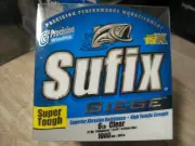 1000 YDs Sufix Siege Performance Monofilament Fishing Line 6 Lb Test Clear