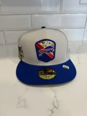 Buffalo Bills Salute to Service New Era 59FIFTY Fitted Hat Size 7 1/2