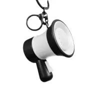 Portable Plastic Keychains Bag Pendant with Mini Speaker for Voice Recording