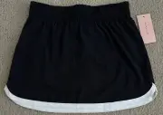 Black Tennis Workout Pickle Ball Golf Skirt Shorts Under With Pocket Holder