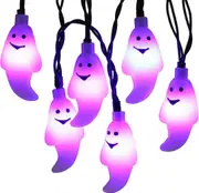 30 LED String Lights with Built-in Timer for Halloween - Battery Operated - For Halloween Party Decoration, Halloween Decoration, Halloween, Halloween