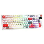 Fantech MK918 ATOM PRO97 Wireless Mechanical Keyboard (White) (Red Switch)