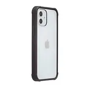 Amazon Basics Shockproof and Protective iPhone Case for iPhone 12 Mini - Clear and Black