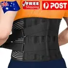 Therapy Lumbar Lower Back Support Waist Belt Brace Pain Relief Posture Orthosis