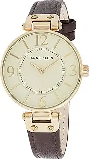 [Anne Klein] Women's Leather Strap Watch