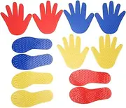 Hands and Feet Play Mat - Exercise Coordination Game Mat for Kids and Adults - Indoor & Outdoor Fun Activity