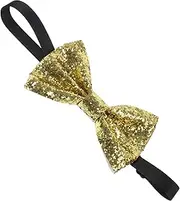 [SAFIGLE] Men Adjustable Pre Tied Bow Tie Elegant Glitter Bowtie for Formal Events Parties and Banquets Stylish Adult Accessory Deep for Special Occasions