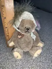 Adorable 5” Teddy Bear created by Artist Pauline Weir We’re Bears Mint Tag LOOK