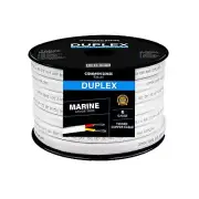 6/2 AWG UL 1426 (The Real Thing) Duplex Flat Marine Wire - Tinned Copper Boat