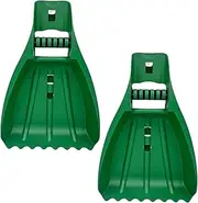 Yard Hand Rakes - Leaf Grabber - Leaf Grabbers for Yard Work - Ergonomic Hand Rake Claw Scoopers - Heavy Duty Leaves Collector Tool for Lawn Garden, Cleaning Grass Clippings, Leaves, Debris