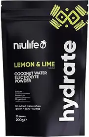 Hydrate Electrolyte Powder Lemon & Lime - 200g