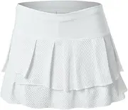 [Lucky In Love] Wavy Pleat Tier Skort