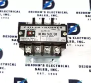 CUTLER HAMMER C10 AN3 SIZE 00 600V 3 PHASE 480V COIL 9 AMPS 3 HP CONTACTOR