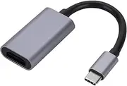 USB C to HDMI Adapter 4K, USB C HDMI Adapter [Thunderbolt 3/4], [PVC Cable and Aluminium Alloy Casing] Compatible with iPhone 16Pro/16Pro Max/15 etc