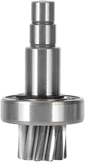 Baxnore Small Gear Assembly, Steel Helical Tooth Intermediate Gear Shaft Assembly, Wear Resistant Motor Gear Shaft Gear Assembly for TSDZ2 Middle Motor