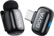 Mini Wireless Lavalier Microphone for iPhone15/16 Android USB-C Plug, Ultra Min