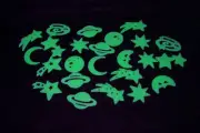 24 Piece Glow in the Dark Deep Space Theme