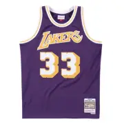 Mitchell & Ness Los Angeles Lakers 1983-84 Kareem Abdul Jabbar Swingman Jersey