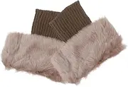 [Baluue] Warm Socks for Women Boot Fashionable Leg Warmers for Cold Weather with Fine Workmanship for Outdoor Home Wear