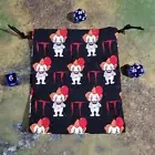 Stephen King's IT Clown Dice Bag, Card Bag, Makeup Bag, Small Gift Bag