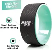 NIB "URBNFit" Yoga Wheel - 12-Inch Roller Designed for Stretching & Flexibility