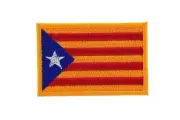 Patch Embroidered Flag Catalan Independant Catalonia