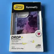 Otterbox Symmetry Series Case for iPhone 12 Pro Max - TRANSLUCENT PURPLE ROSES