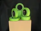 32 Rolls 1.5" X 60 Yrds Green Painters Masking Tape Factory Seconds Made in USA