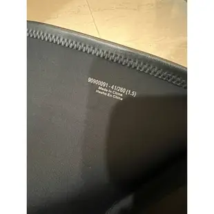 免運 CHARLES & KEITH 黑色拉鍊軟皮長靴 UK41 26cm