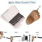 8Pcs Hearing Aid Wax Guard Filters Cerumen Protector For Phonak Health Car To SY