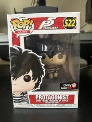 Protagonist #522 ~ Funko Pop Games P5 Persona 5 GameStop Exclusive in Protector