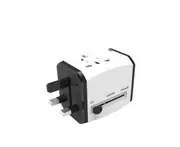 Universal Multi-Function Global Travel Conversion Plug and Socket Power Converter Socket Power Plug Converter-White